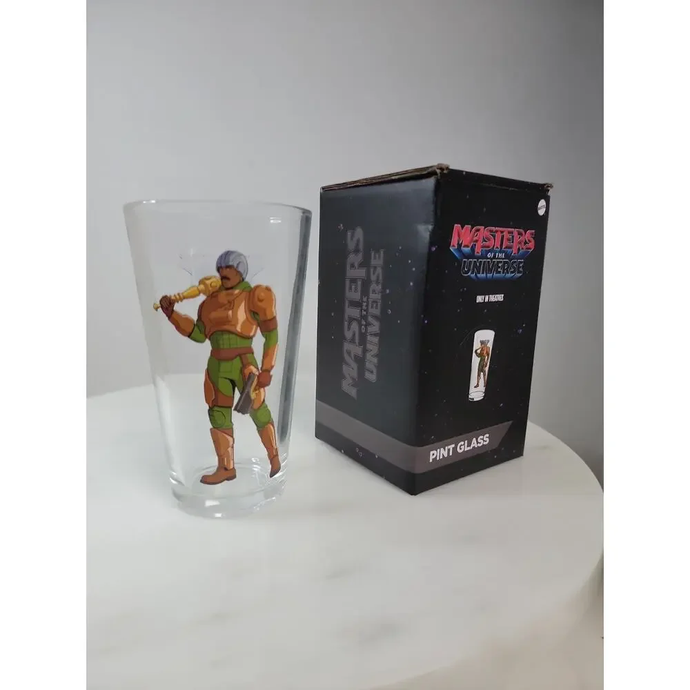 2026 Cinemark Masters Of The Universe MOVIE Pint Glass MAN-AT-ARMS MOTU